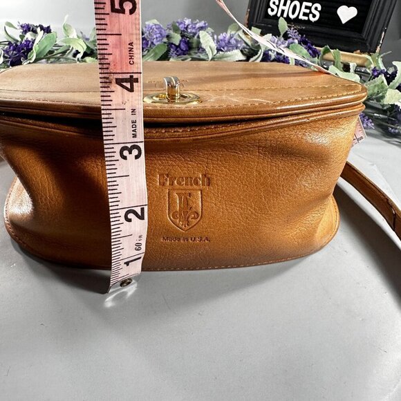 French US Equestrian Purses Riding Leather Satchel Shoulder Handbag Crossbody - Picture 12 of 16